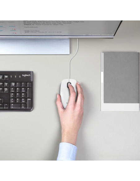 Mysz Logitech M100 White