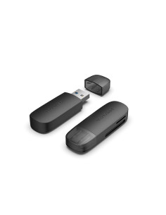 Czytnik Kart 2 W 1 Usb 3.0 A Vention (Sd+Tf) Czarny Dual Drive Letter