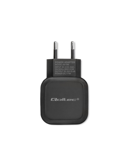 Ładowarka Sieciowa Qoltec 50186 (3400 Ma  17W  Usb)