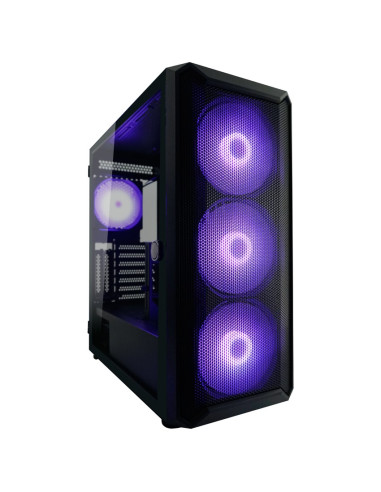 Lc-Power Gaming 804B - Midi Tower - Obudowa Pc - Atx - Micro Atx - Mini-Itx - Metal - Plastik - Szkło Hartowane - 16 Cm