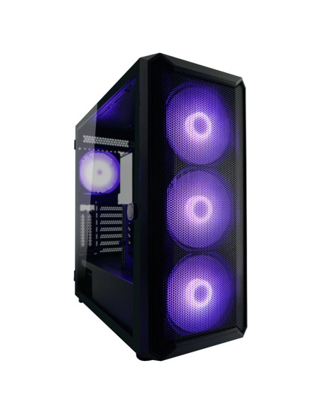 Lc-Power Gaming 804B - Midi Tower - Obudowa Pc - Atx - Micro Atx - Mini-Itx - Metal - Plastik - Szkło Hartowane - 16 Cm