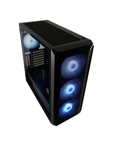 Lc-Power Gaming 804B - Midi Tower - Obudowa Pc - Atx - Micro Atx - Mini-Itx - Metal - Plastik - Szkło Hartowane - 16 Cm