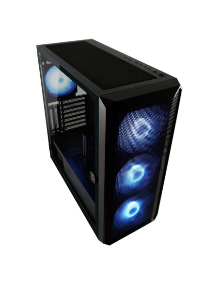Lc-Power Gaming 804B - Midi Tower - Obudowa Pc - Atx - Micro Atx - Mini-Itx - Metal - Plastik - Szkło Hartowane - 16 Cm