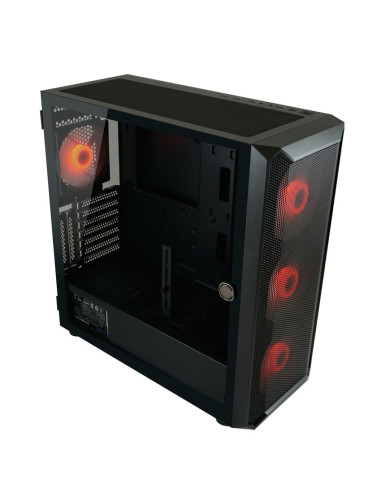 Lc-Power Gaming 804B - Midi Tower - Obudowa Pc - Atx - Micro Atx - Mini-Itx - Metal - Plastik - Szkło Hartowane - 16 Cm