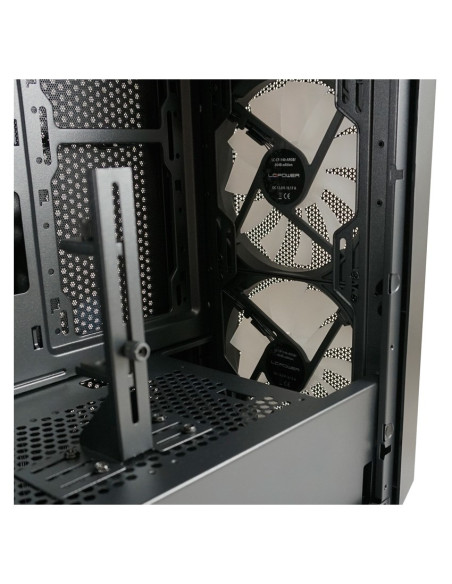 Lc-Power Gaming 804B - Midi Tower - Obudowa Pc - Atx - Micro Atx - Mini-Itx - Metal - Plastik - Szkło Hartowane - 16 Cm