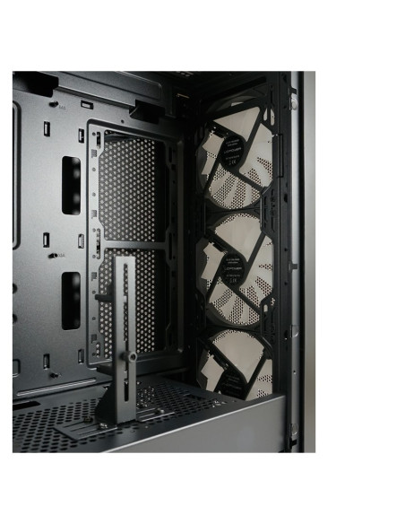 Lc-Power Gaming 804B - Midi Tower - Obudowa Pc - Atx - Micro Atx - Mini-Itx - Metal - Plastik - Szkło Hartowane - 16 Cm