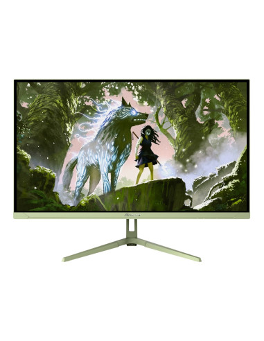 Monitor Arozzi Nova 27" Systemy Ochrony Przed Włamaniem Ips Złącze Qhd 16:9 180Hz 1Ms 2560X1440 Pikseli 350 Cd/M2 Hdmi: 2 Leśna 