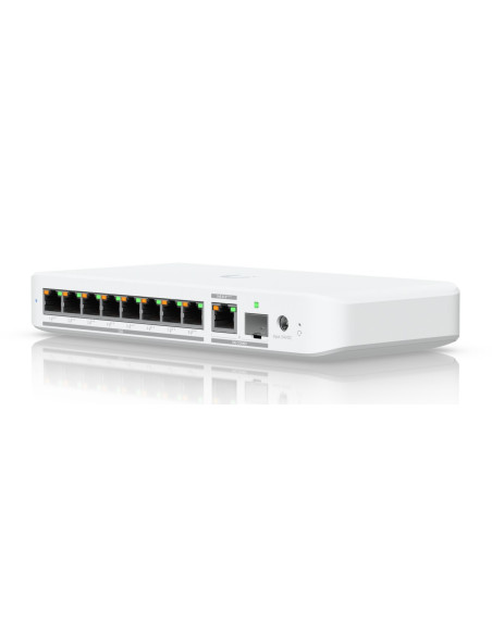 Switch Ubiquiti Unifi  9P Poe ( Poe++: 8 ) Managed Multigigabit/10G (Usw-Flex-2.5G-8-Poe-Eu)