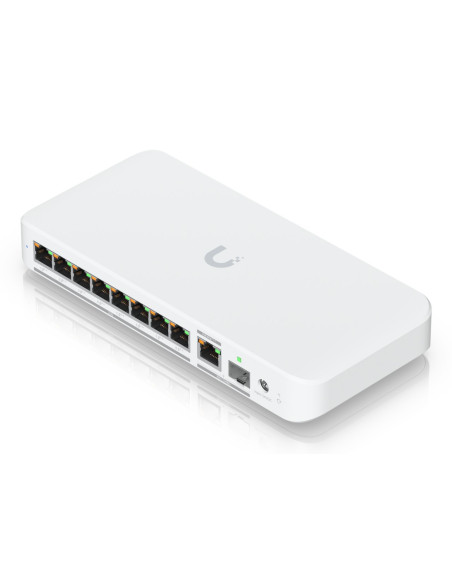Switch Ubiquiti Unifi  9P Poe ( Poe++: 8 ) Managed Multigigabit/10G (Usw-Flex-2.5G-8-Poe-Eu)