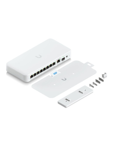 Switch Ubiquiti Unifi  9P Poe ( Poe++: 8 ) Managed Multigigabit/10G (Usw-Flex-2.5G-8-Poe-Eu)