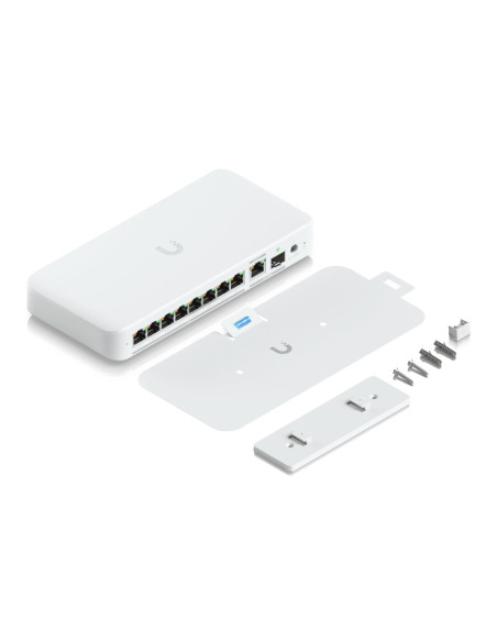 Switch Ubiquiti Unifi  9P Poe ( Poe++: 8 ) Managed Multigigabit/10G (Usw-Flex-2.5G-8-Poe-Eu)
