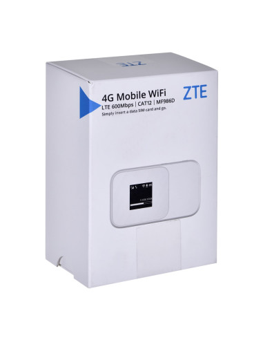 Router Zte Mf986D 4G Ufi Lte Cat12/13 1X Usb Type C, 1X Sim Socket 2X Ts-9