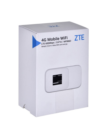 Router Zte Mf986D 4G Ufi Lte Cat12/13 1X Usb Type C, 1X Sim Socket 2X Ts-9
