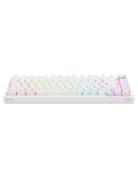 Savio Klawiatura Mechaniczna Astral White Outemu White Jade Rgb