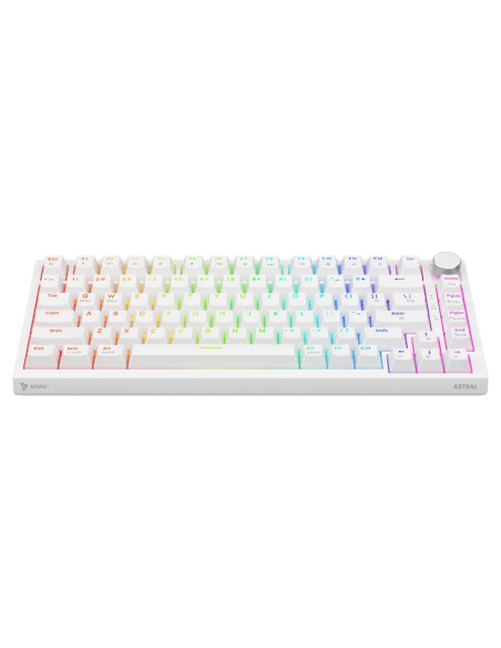 Savio Klawiatura Mechaniczna Astral White Outemu White Jade Rgb