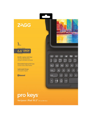 Zagg Keyboard Pro Keys - Obudowa Z Klawiaturą Do Ipad 10.2"