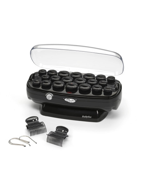 Babyliss Thermo Ceramic Rollers Zestaw Do Stylizacji Włosów Czarny, Stal Nierdzewna 50 W 2 M