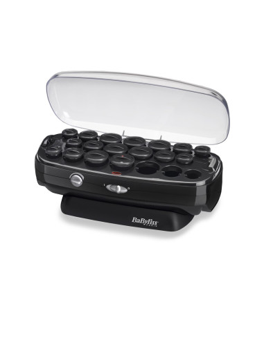 Babyliss Thermo Ceramic Rollers Zestaw Do Stylizacji Włosów Czarny, Stal Nierdzewna 50 W 2 M