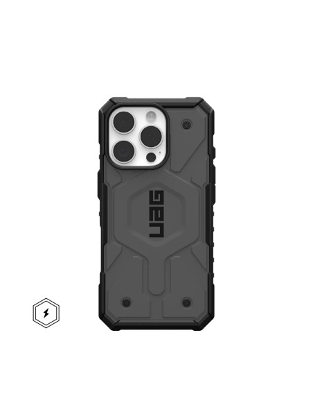 Uag Pathfinder Magsafe - Obudowa Ochronna Do Iphone 16 Pro Kompatybilna Z Magsafe (Silver)