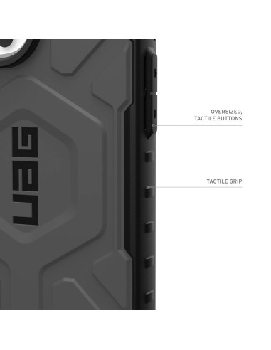 Uag Pathfinder Magsafe - Obudowa Ochronna Do Iphone 16 Pro Kompatybilna Z Magsafe (Silver)