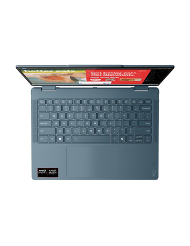 Lenovo Yoga 7 2-In-1 14Akp10 Ryzen Ai 5 340 14.0"Wuxga Touch Oled 400Nits Glossy 60Hz 16Gb Lpddr5-6400 Ssd512 Radeon 840M Graphi