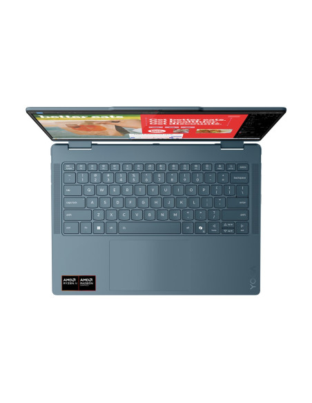 Lenovo Yoga 7 2-In-1 14Akp10 Ryzen Ai 5 340 14.0"Wuxga Touch Oled 400Nits Glossy 60Hz 16Gb Lpddr5-6400 Ssd512 Radeon 840M Graphi
