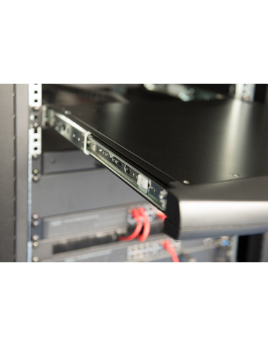 Digitus Konsola Modułowa Z Monitorem Tft O Przekątnej 19” (48,3 Cm), 8-Portowym Przełącznikiem Kvm & Touchpadem, Klawiatura Amer