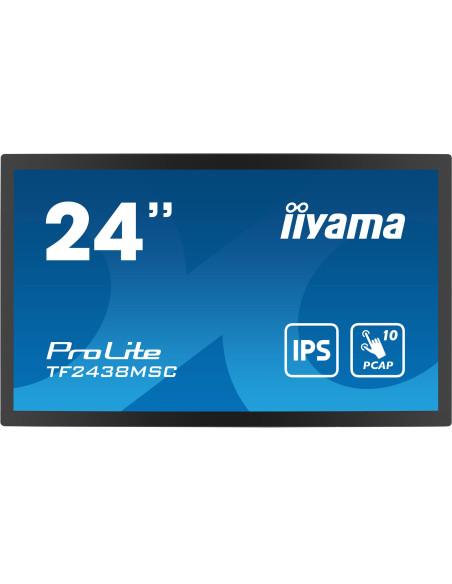 Iiyama 23,8-Calowy, 10-Punktowy Monitor Dotykowy Pcap Open Frame Z Technologią Panelu Ips, Szklaną Konstrukcją Od Krawędzi Do Kr