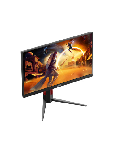 Aoc G4 24G4Ha Monitor Komputerowy 60,5 Cm (23.8") 1920 X 1080 Px Full Hd Led Czarny, Czerwony
