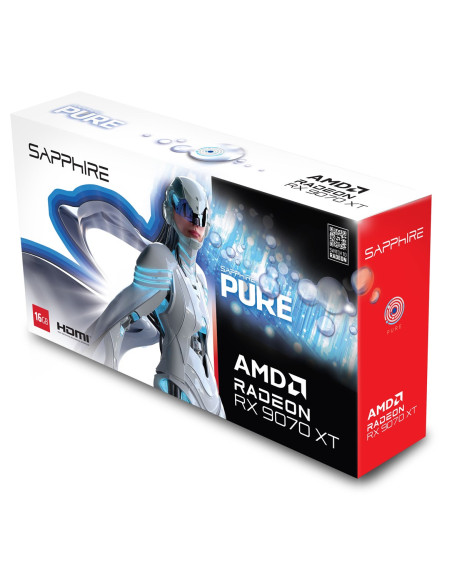 Sapphire Pure Radeon Rx 9070 Xt Amd 16 Gb Gddr6