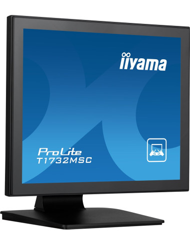 Monitor Iiyama T1732Msc-B1S 17Inch Pcap Bezel Free Front 10P Touch 1280X1024