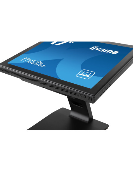 Monitor Iiyama T1732Msc-B1S 17Inch Pcap Bezel Free Front 10P Touch 1280X1024