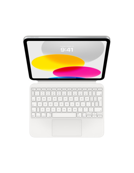 Apple Magic Keyboard Folio Weiß Ipad 10,9" (10. Gen) Englisch, International Kabellos