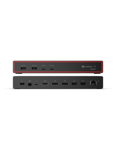 Inteligentna Stacja Dokująca Lenovo Thinkpad Usb4 5500 (Z Zasilaczem 135 W) | Ilość Displayports: 2 | Ilość Portów Hdmi: 1 | 100