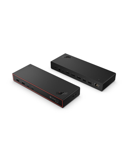 Inteligentna Stacja Dokująca Lenovo Thinkpad Usb4 5500 (Z Zasilaczem 135 W) | Ilość Displayports: 2 | Ilość Portów Hdmi: 1 | 100