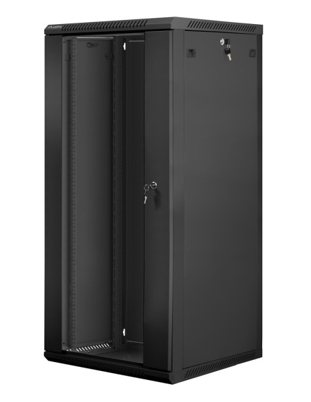 Lanberg Wf01-6627-10B Stojak 27U Szafa Wisząca Czarny