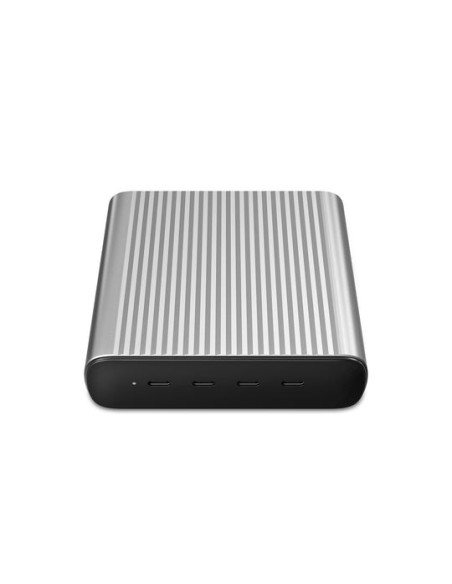 Hyper 245W Gan Desktop Charger Laptop, Smartfon, Tablet Czarny, Srebrny Prąd Przemienny, Bateria Szybkie Ładowanie Wewnętrzna