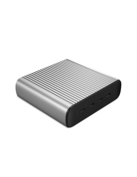 Hyper 245W Gan Desktop Charger Laptop, Smartfon, Tablet Czarny, Srebrny Prąd Przemienny, Bateria Szybkie Ładowanie Wewnętrzna
