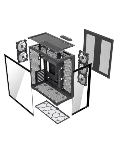 Modecom Obudowa Space Xl Argb Full Tower 5F Czarna