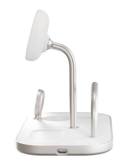 Ładowarka Zens Zedc29W/00, Wewnątrz, Ac, Usb, Ładowanie Bezprzewodowe, 1 M, Srebrny, Biały