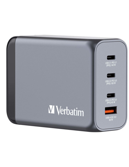 Gnc-240 Gan Charger 4-Port 240W/Usb A/C (Eu/Uk/Us)
