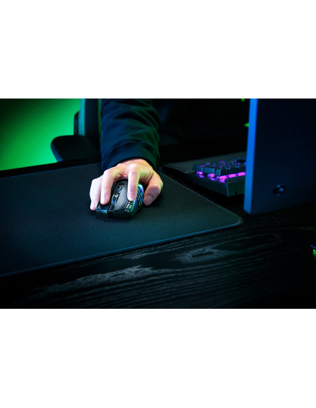 Razer Naga V2 Hyperspeed Myszka Gaming Po Prawej Stronie Rf Wireless + Bluetooth Optyczny 30000 Dpi