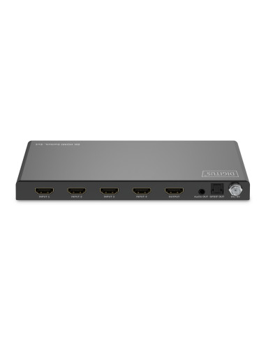 Przełącznik Hdmi 4X1, 8K/60Hz (4:4:4) Z Hdr, 48 Gbps, Hdcp 2.3, Toslink / Stereo, Edid