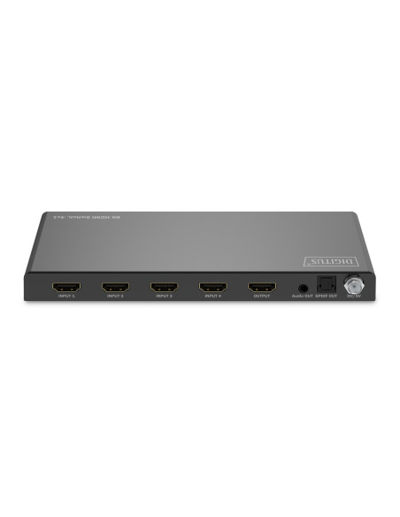 Przełącznik Hdmi 4X1, 8K/60Hz (4:4:4) Z Hdr, 48 Gbps, Hdcp 2.3, Toslink / Stereo, Edid