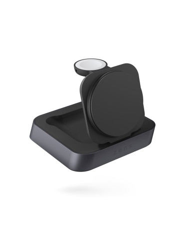 Słuchawki Zens Nightstand Charger Pro 2 - Smartfon - Smartwatch Ac Bezprzewodowe Ładowanie Szybkie Ładowanie W Pomieszczeniu