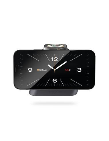 Słuchawki Zens Nightstand Charger Pro 2 - Smartfon - Smartwatch Ac Bezprzewodowe Ładowanie Szybkie Ładowanie W Pomieszczeniu