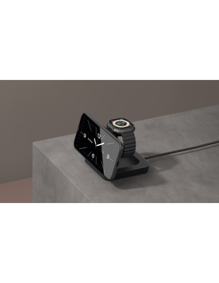Słuchawki Zens Nightstand Charger Pro 2 - Smartfon - Smartwatch Ac Bezprzewodowe Ładowanie Szybkie Ładowanie W Pomieszczeniu