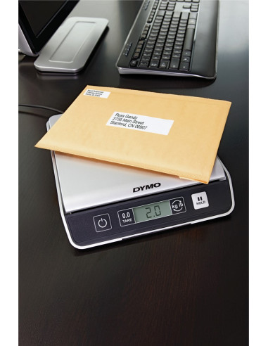 Dymo M10 Elektroniczna Skala Pocztowa Czarny, Srebrny