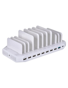 Unitek Stacja Ładująca 10X Usb, 160W, Y-2190