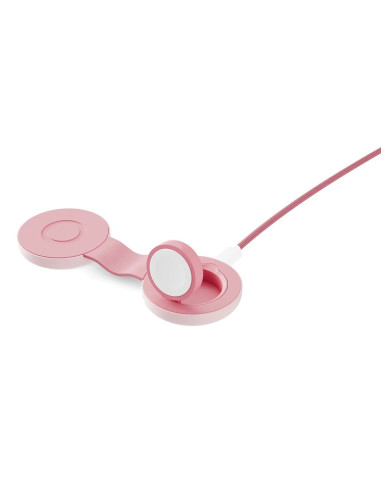 Twelve South Butterfly Se - Ładowarka Bezprzewodowa Qi2 Do Dwóch Urządzeń Kompatybilna Z Magsafe, Kabel Usb-C W Zestawie (Pink)